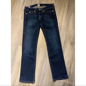 True Religion Deep Blue Jeans
